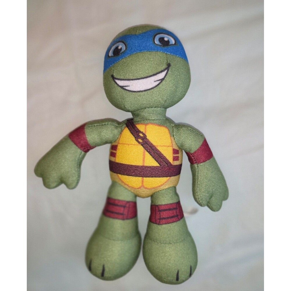 TMNT Leonardo 10.5" Plush Figure 2014 Playmates Toys Authentic Reg PA 8066